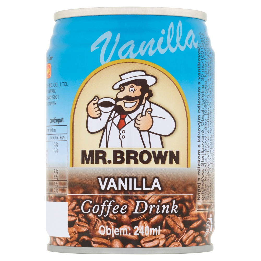 Mr.Brown Ledová káva Vanilla 240ml