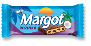 Orion Margot tyčinka rozinková 90g