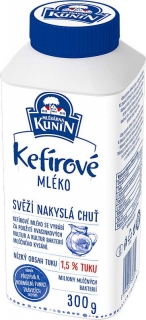 Mlékárna Kunín Kefírové mléko 300g