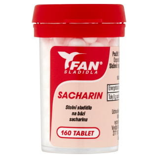 Fan Sacharin Sladidlo potravinářské 10g