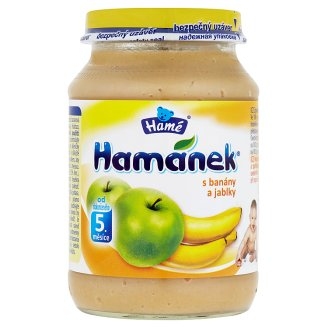Hamé Hamánek jablko a banán 190g