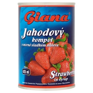 Jahody konzervované 425ml