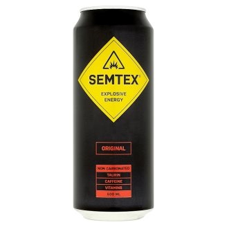 Semtex energetický nápoj 500ml plech