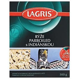 Lagris Rýže parboiled+indiánská 500g