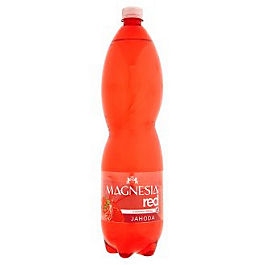 Magnesia Red jahoda jemně perlivá 1,5L