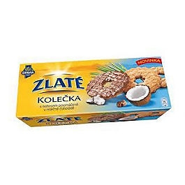 Opavia Zlaté kolečka s kokosem polomáčené 146g