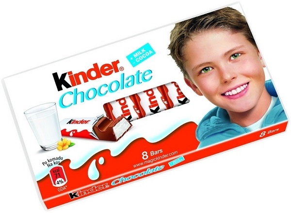 Kinder Chocolate 8ks tyčinek 100g